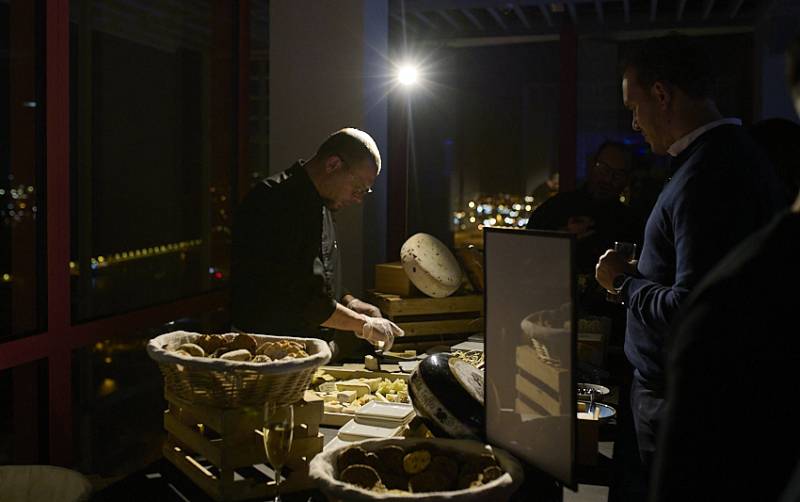 Un buffet à la hauteur de l'événement